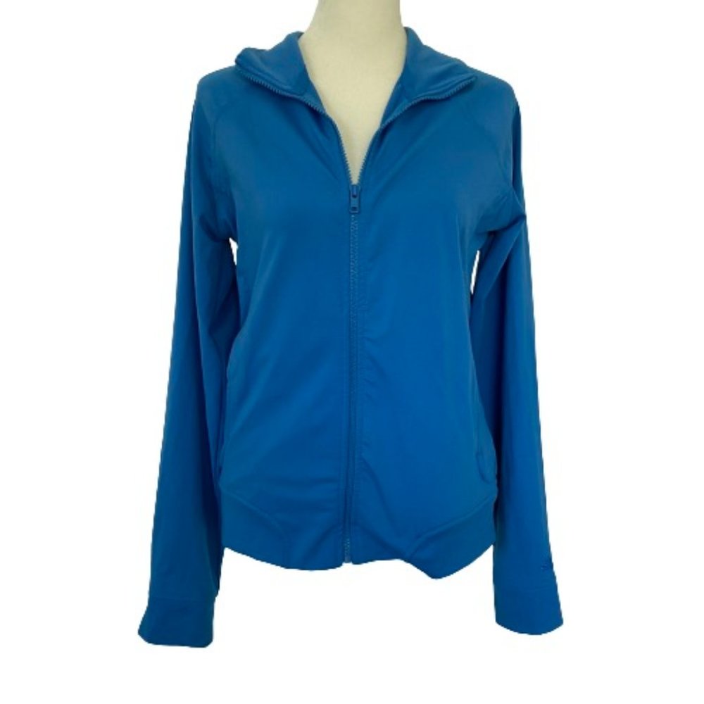 Old Navy Blue Zippered Yoga Jacket